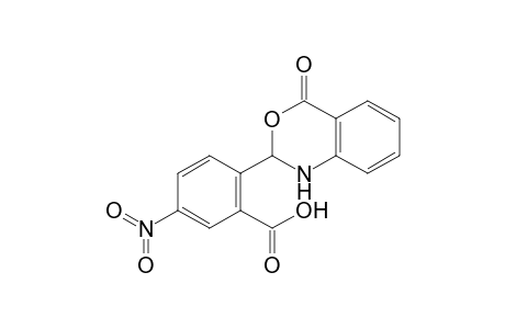 5-Nitro-2-(4-oxo-2,4-dihydro-1H-3,1-benzoxazin-2-yl)benzoic acid