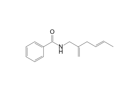 N-[(E)-2-Methylenehex-4-enyl]benzamide