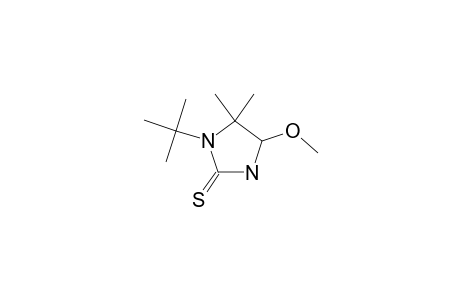 1-tert-butyl-5,5-dimethyl-4-methoxy-2-imidazolidinethione