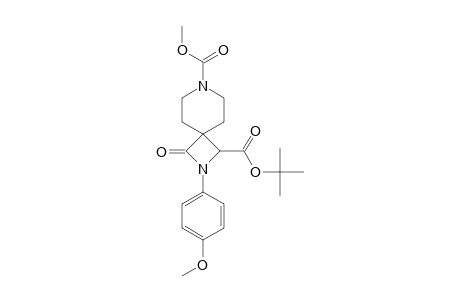 2-(4-METHOXYPHENYL)-3-OXO-2,7-DIAZASPIRO-[3.5]-NONANE-1,7-DICARBOXYLIC-ACID-1-TERT.-BUTYLESTER-7-METHYLESTER