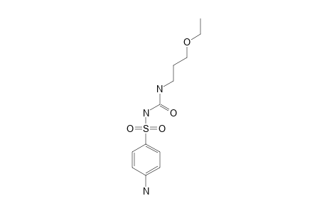 1-(3-ethoxypropyl)-3-sulfanilylurea