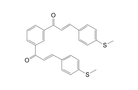 Trans,trans-1,1'-(m-phenylene)bis(3-(p-(methylthio)phenyl)-2-propen-1-one)