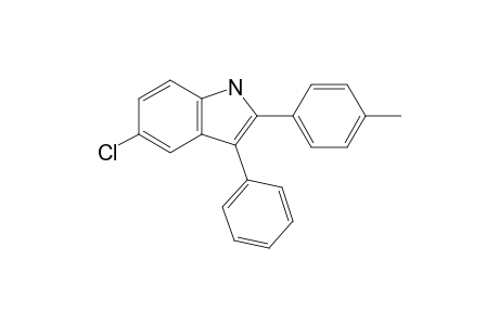 5-Chloro-2-(4-methylphenyl)-3-phenylindole