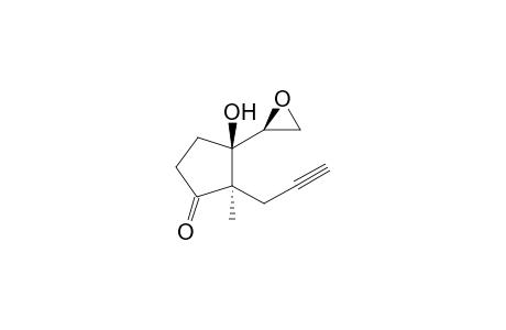 3-Oxiranyl-3-hydroxy-2-methyl-2-propynylcyclopentan-1-one