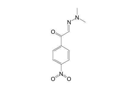 1-(p-nitrophenyl)glyoxal, 2-dimethylhydrazone