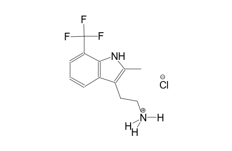 1H-indole-3-ethanaminium, 2-methyl-7-(trifluoromethyl)-, chloride