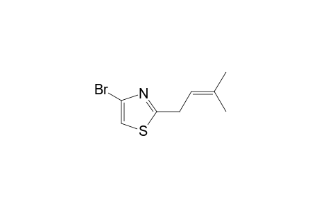 4-bromo-2-(3-methylbut-2-en-1-yl)thiazole