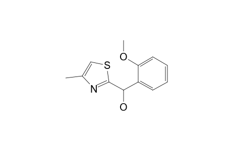 1-(4'-Methylthiazol-2'-yl)(2""""-methoxyphenyl)-methanol