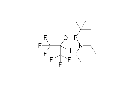 ALPHA-HYDROHEXAFLUOROISOPROPYL N,N-DIETHYLAMIDO(TERT-BUTYL)PHOSPHONITE