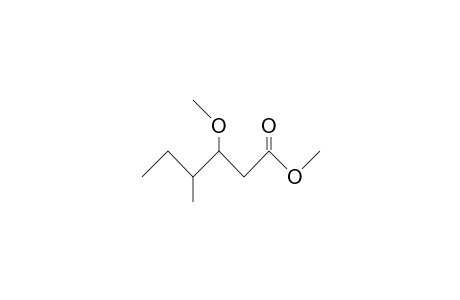 3-Methoxy-4-methyl-caproic acid, methyl ester