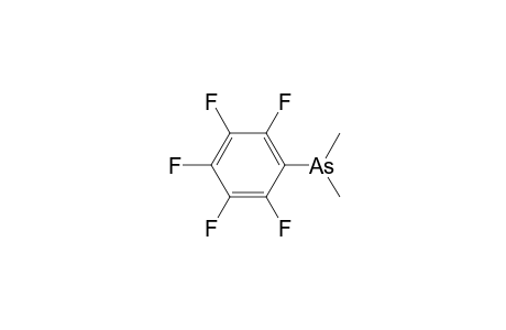 Arsine, dimethyl(pentafluorophenyl)-