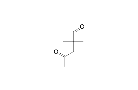 2,2-Dimethyl-4-oxo-pentanal