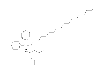 Silane, diphenyl(4-heptyloxy)octadecyloxy-