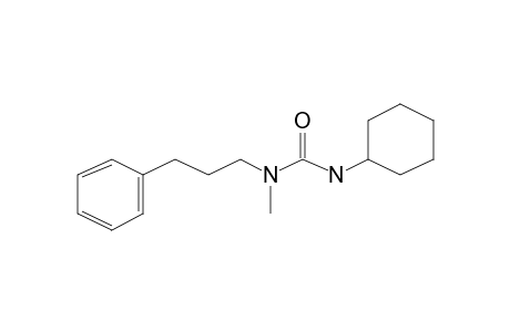 1-Cyclohexyl-3-(3-phenylpropyl)urea, N'-methyl