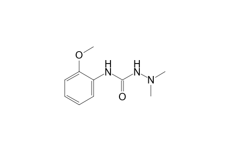 1,1-dimethyl-4-(o-methoxyphenyl)semicarbazide