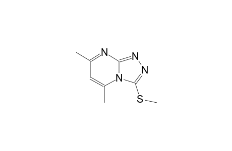 5,7-Dimethyl-3-(methylsulfanyl)[1,2,4]triazolo[4,3-a]pyrimidine