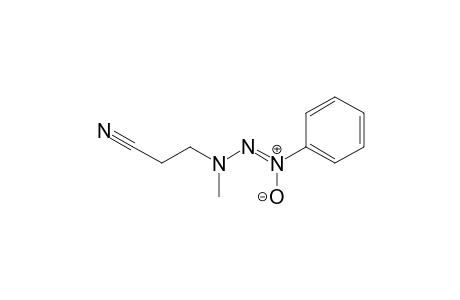 3-Methyl-3-(cyanoethyl)-1-phenyltriazene - 1-oxide