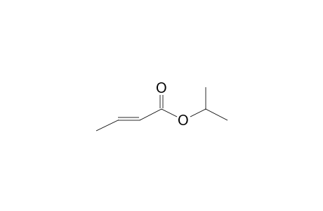 trans-crotonic acid, isopropyl ester