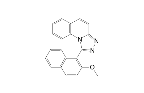 1-(2-Methoxy-1-naphthyl)[1,2,4]triazolo[4,3-a]quinoline