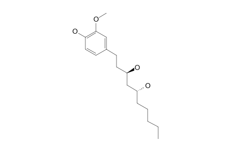 3-R,5-S-1-(4-HYDROXY-3-METHOXYPHENYL)-DECANE-3,5-DIOL