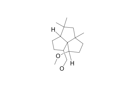 11.beta.-Hydroxymethyl-2.alpha.-methoxy-5.beta.,7,7-trimethyl-8.alpha.-tricyclo(6.3.0.0(1,5))undecane