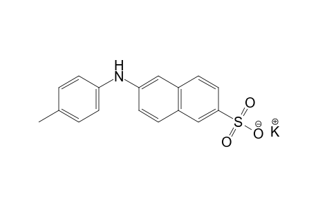 6-(p-toluidino)-2-naphthalenesulfonic acid, potassium salt