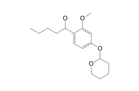 1-(1'-Hydroxypenty)-[4-[(tetrahydropyran-2""""-yl)oxy]-2-methoxybenzene