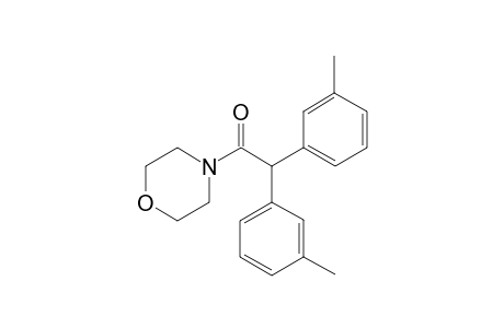 Bis[.alpha.-(3-methylphenyl)]acetylmorpholinamide