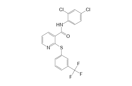 2',4'-DICHLORO-2-[(alpha,alpha,alpha-TRIFLUORO-m-TOLYL)THIO]NICOTINANILIDE