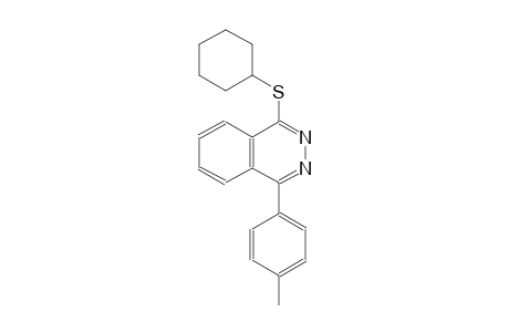 1-(cyclohexylsulfanyl)-4-(4-methylphenyl)phthalazine