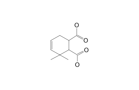 3,3-Dimethyl-4-cyclohexene-1,cis-2-dicarboxylic acid