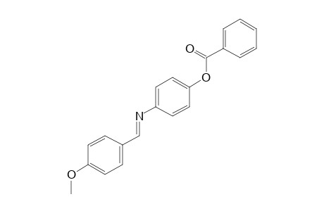 p-[(p-methoxybenzylidene)amino]phenol, benzoate