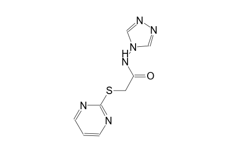 2-(2-pyrimidinylsulfanyl)-N-(4H-1,2,4-triazol-4-yl)acetamide