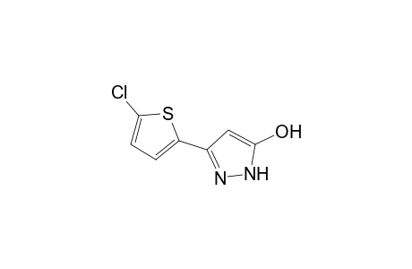 5-(5-Chloro-thiophen-2-yl)-2H-pyrazol-3-ol