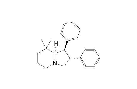 (1R*,2R*,8ar*/S*)-Octahydro-8,8-dimethyl-1,2-diphenylindolizine