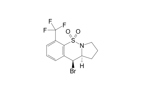 (10S,10aS)-10-Bromo-6-(trifluoromethyl)-2,3,10,10a-tetrahydro-1H-benzo[e]pyrrolo[1,2-b][1,2]thiazine 5,5-dioxide