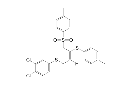 (E)-4-[(3,4-dichlorophenyl)thio]-1-(p-tolylsulfonyl)-2-(p-tolylthio)-2-butene