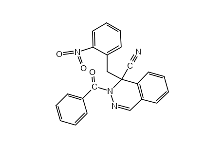 2-benzoyl-1-(o-nitrobenzyl)-1(2H)-phthalazinecarbonitrile