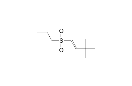 trans-3,3-dimethyl-1-butenyl propyl sulfone