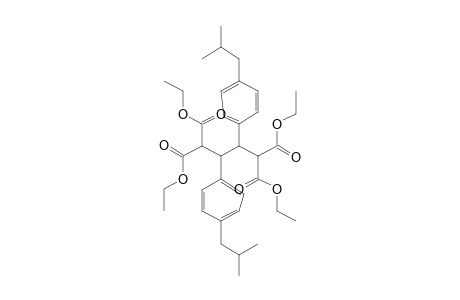 Tetraethyl rac-2,3-Bis(4-iso-butylphenyl)butane-1,1,4,4-tetracarboxylate