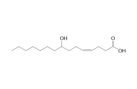 8-Hydroxypentadec-4(Z)-enoic Acid