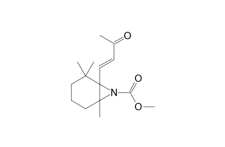 Methyl 2,2,6-trimethyl-1-[(1E)-3-oxo-1-butenyl]-7-azabicyclo[4.1.0]heptane-7-carboxylate