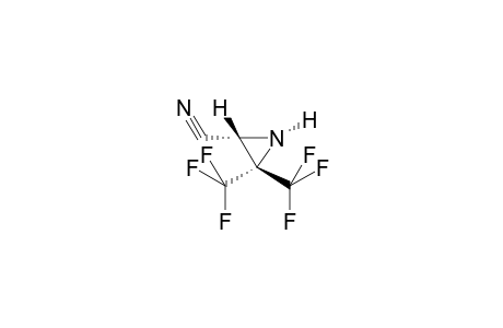 2-CYANO-3,3-BIS(TRIFLUOROMETHYL)AZIRIDINE