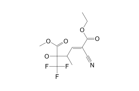 (E)-1-Ethyl 6-methyl 2-cyano-4-methyl-5-hydroxy-5-(trifluoromethyl)hex-2-enedioate isomer