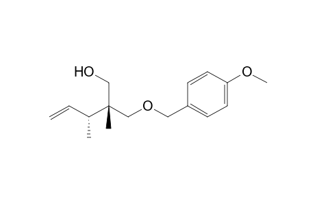 (2R*,3R*)-2,3-Dimethyl-2-(4-methoxyphenylmethyl)oxymethyl-4-penten-1-ol
