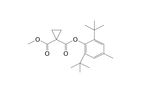 1-(2,6-Ditert-butyl-4-methylphenyl) 1-methyl 1,1-cyclopropanedicarboxylate