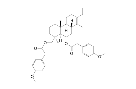 6.beta.,18-Di[(S)-methoxyphenyl acetate]cassan-13,15-diene