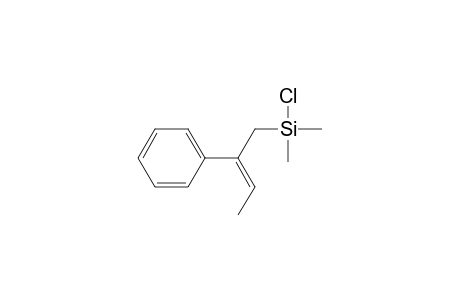 2-Phenyl-1-(chloro-dimethylsilyl)-(E)-2-butene