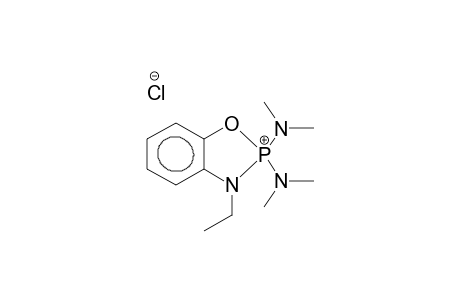 2,2-BIS(DIMETHYLAMINO)-3-ETHYL-4,5-BENZO-1,3,2-OXAZAPHOSPHOLANIUMCHLORIDE