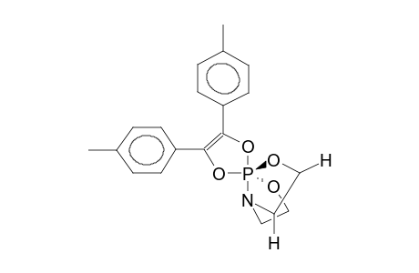 [1,2-BIS(4-METHYLPHENYL)ETHYNEDIOXY](N,O-DIMETHYLENEAMINOOXY)(N,O'-DIMETHYLENEAMINOOXY)PHOSPHORANE